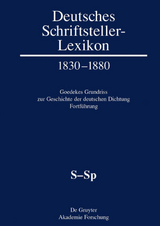 Deutsches Schriftsteller-Lexikon 1830–1880 / S-Sp - 