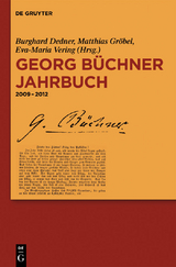 Georg Büchner Jahrbuch - 
