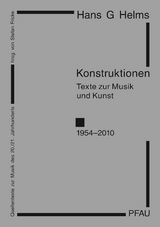 Konstruktionen - Hans G Helms