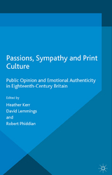 Passions, Sympathy and Print Culture - 