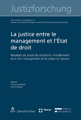 La justice entre le management et l'État de droit - Christof Schwenkel