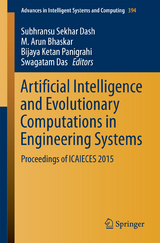 Artificial Intelligence and Evolutionary Computations in Engineering Systems - 