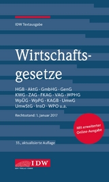 Wirtschaftsgesetze - Institut der Wirtschaftsprüfer