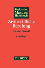 Beck'sches Mandatshandbuch Zivilrechtliche Berufung - Doukoff, Norman