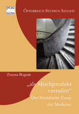 „als Mischprodukt verrufen“ - Zsuzsa Bognár