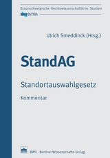 StandAG Standortauswahlgesetz - 