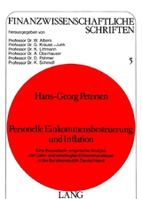 Personelle Einkommensbesteuerung und Inflation