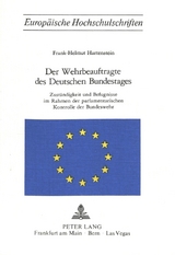 Der Wehrbeauftragte des deutschen Bundestages - Frank-Helmut Hartenstein