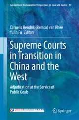 Supreme Courts in Transition in China and the West - 