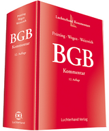 BGB Kommentar - Prütting, Hanns; Wegen, Gerhard; Weinreich, Gerd