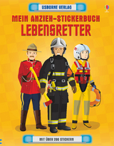 Mein Anzieh-Stickerbuch: Lebensretter - Baer, Sam