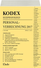 KODEX Personalverrechnung 2017 - Hofbauer, Josef; Doralt, Werner