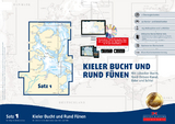 Sportbootkarten Satz 1: Kieler Bucht und Rund Fünen (Ausgabe 2017) - 