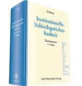 Institutionelle Schiedsgerichtsbarkeit - 