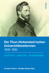 Die Thun-Hohenstein'schen Universitätsreformen 1849-1860 - 