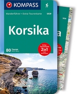 KOMPASS Wanderführer Korsika, 80 Touren - Mertz, Peter