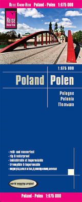 Reise Know-How Landkarte Polen / Poland (1:675.000) - Reise Know-How Verlag Peter Rump