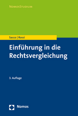 Einführung in die Rechtsvergleichung - Sacco, Rodolfo; Rossi, Piercarlo