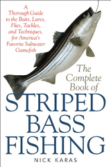 Complete Book of Striped Bass Fishing -  Nick Karas