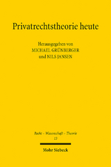 Privatrechtstheorie heute - 