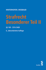 Strafrecht Besonderer Teil II - Hinterhofer, Hubert; Rosbaud, Christian