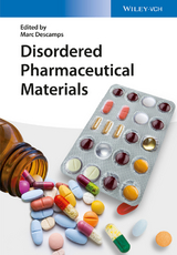 Disordered Pharmaceutical Materials - 