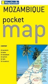 Mozambique pocket map - 