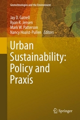 Urban Sustainability: Policy and Praxis - 