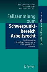 Fallsammlung zum Schwerpunktbereich Arbeitsrecht -  Burkhard Boemke,  Joachim Luke,  Bernhard Ulrici