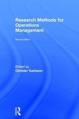 Research Methods for Operations Management - Karlsson, Christer