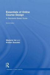 Essentials of Online Course Design - Vai, Marjorie; Sosulski, Kristen