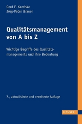 Qualitätsmanagement von A - Z - Gerd F. Kamiske, Jörg-Peter Brauer