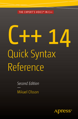 C++ 14 Quick Syntax Reference -  Mikael Olsson