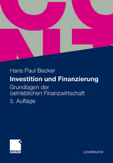 Investition und Finanzierung - Hans Paul Becker