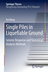 Single Piles in Liquefiable Ground - Rui Wang