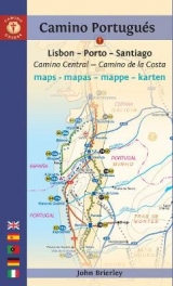 Camino Portugues Maps - Mapas - Mappe - Karten - Brierley, John