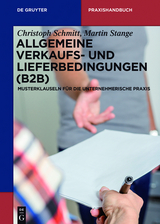 Allgemeine Verkaufs- und Lieferbedingungen (B2B) - Christoph Schmitt, Martin Stange