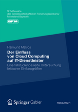 Der Einfluss von Cloud Computing auf IT-Dienstleister - Raimund Matros