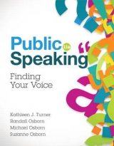 Public Speaking - Turner, Kathleen J.; Osborn, Randall; Osborn, Michael; Osborn, Suzanne