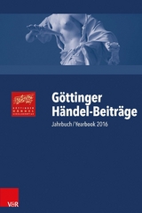 Göttinger Händel-Beiträge, Band 17 - 