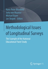 Methodological Issues of Longitudinal Surveys - 