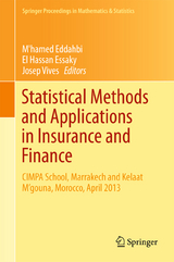Statistical Methods and Applications in Insurance and Finance - 