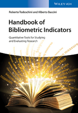 Handbook of Bibliometric Indicators - Roberto Todeschini, Alberto Baccini