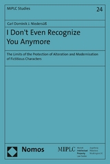 I Don't Even Recognize You Anymore -  Carl Dominik J. Niedersüß