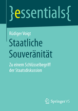 Staatliche Souveränität - Rüdiger Voigt