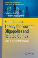 Equilibrium Theory for Cournot Oligopolies and Related Games - 