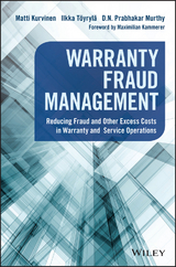 Warranty Fraud Management -  Matti Kurvinen,  D. N. Prabhakar Murthy,  Ilkka T yryl