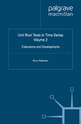 Unit Root Tests in Time Series Volume 2 -  K. Patterson