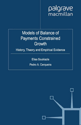Models of Balance of Payments Constrained Growth - 