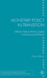 Monetary Policy in Transition - M. Nikolic
